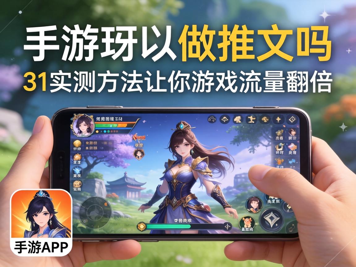 3个实测方法让你的游戏流量翻倍