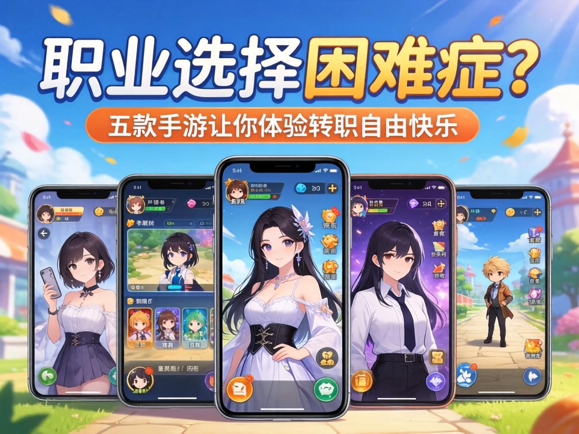 职业选择困难症?这五款手游让你体验转职自由的快乐 这五款手游让你体验转职自由的快乐