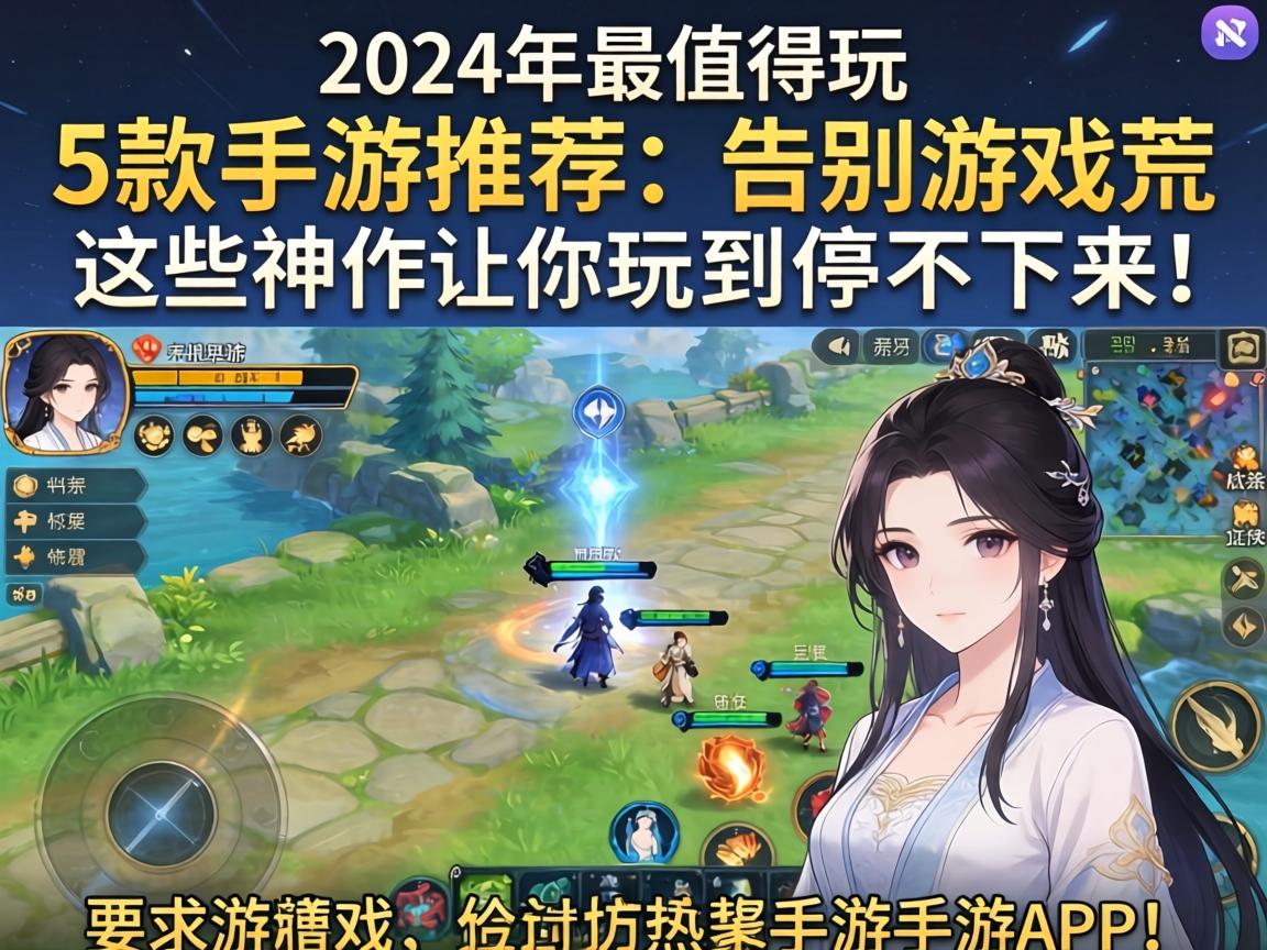 2024年最值得玩的5款手游推荐