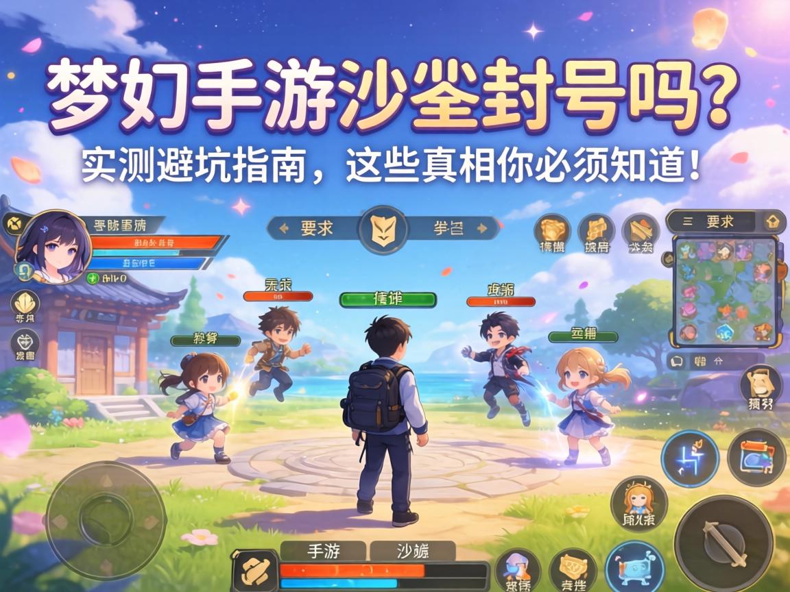 梦幻手游沙箱封号吗?实测避坑指南,这些真相你必须知道! 梦幻手游沙箱封号吗