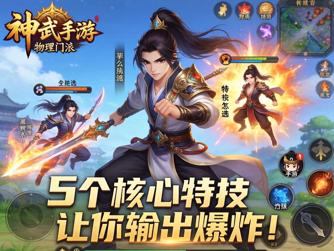 神武手游物理门派特技怎么选