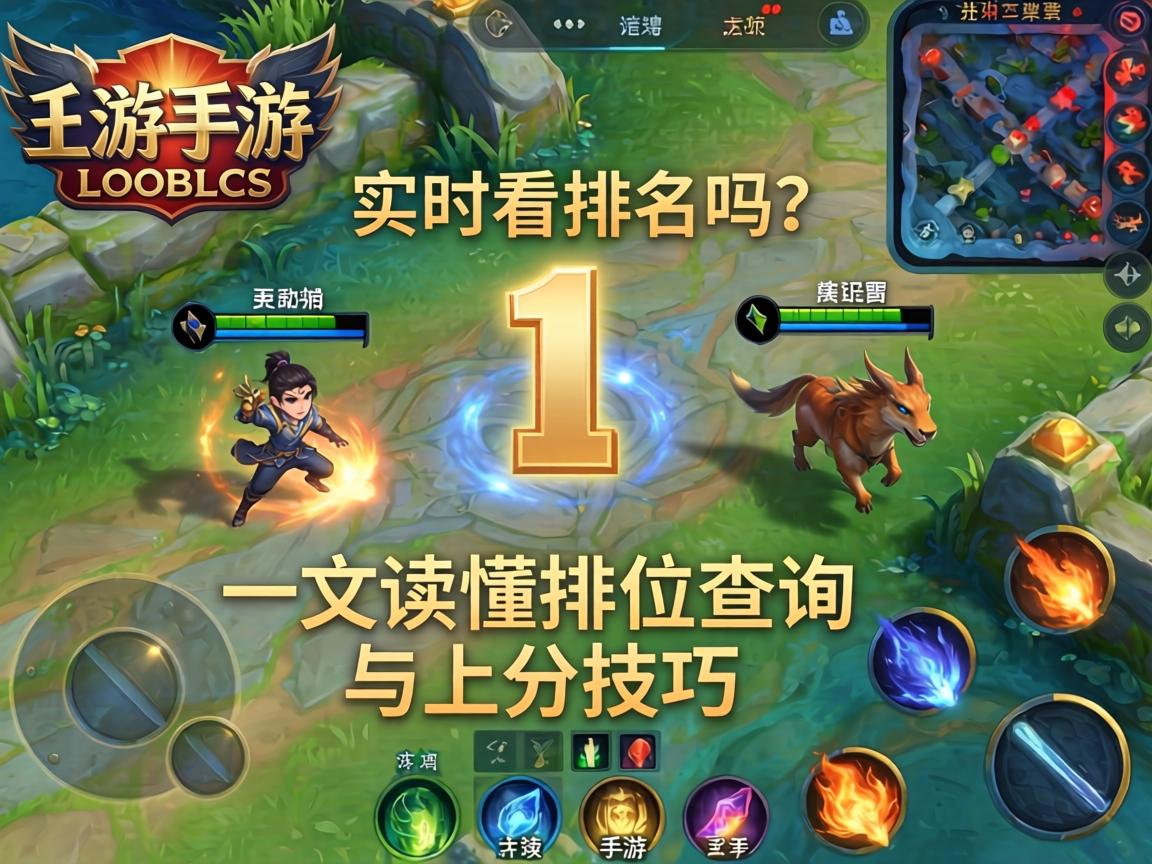 LOL手游实时看排名吗?一文读懂排位查询与上分技巧 一文读懂排位查询与上分技巧
