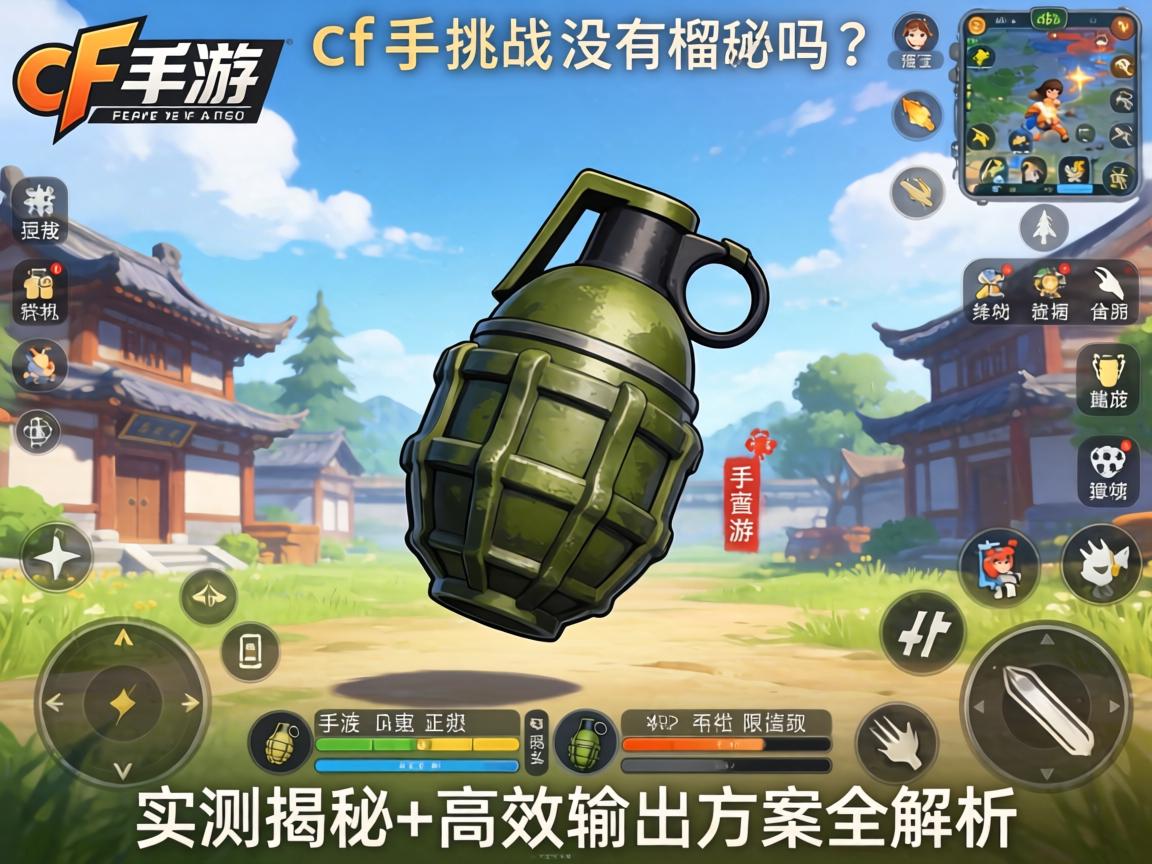 cf手游挑战没有榴弹吗