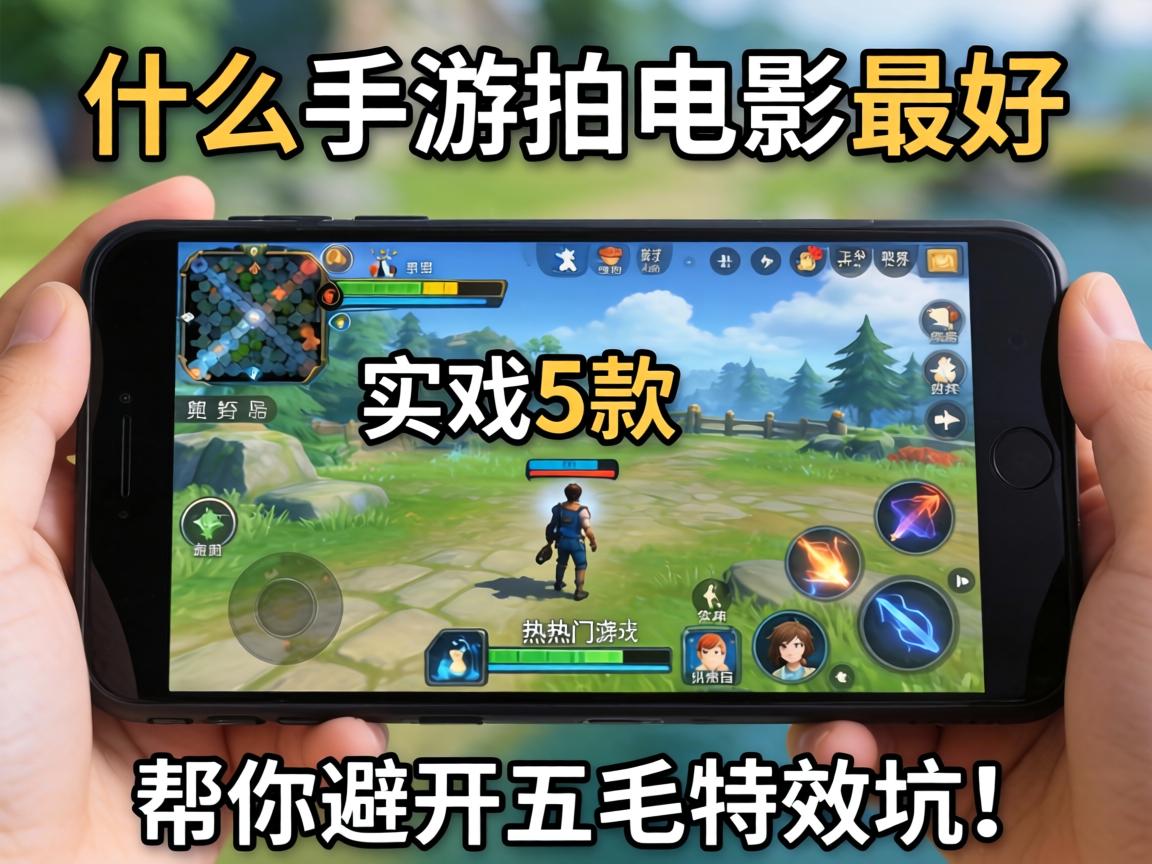 用什么手游拍电影最好