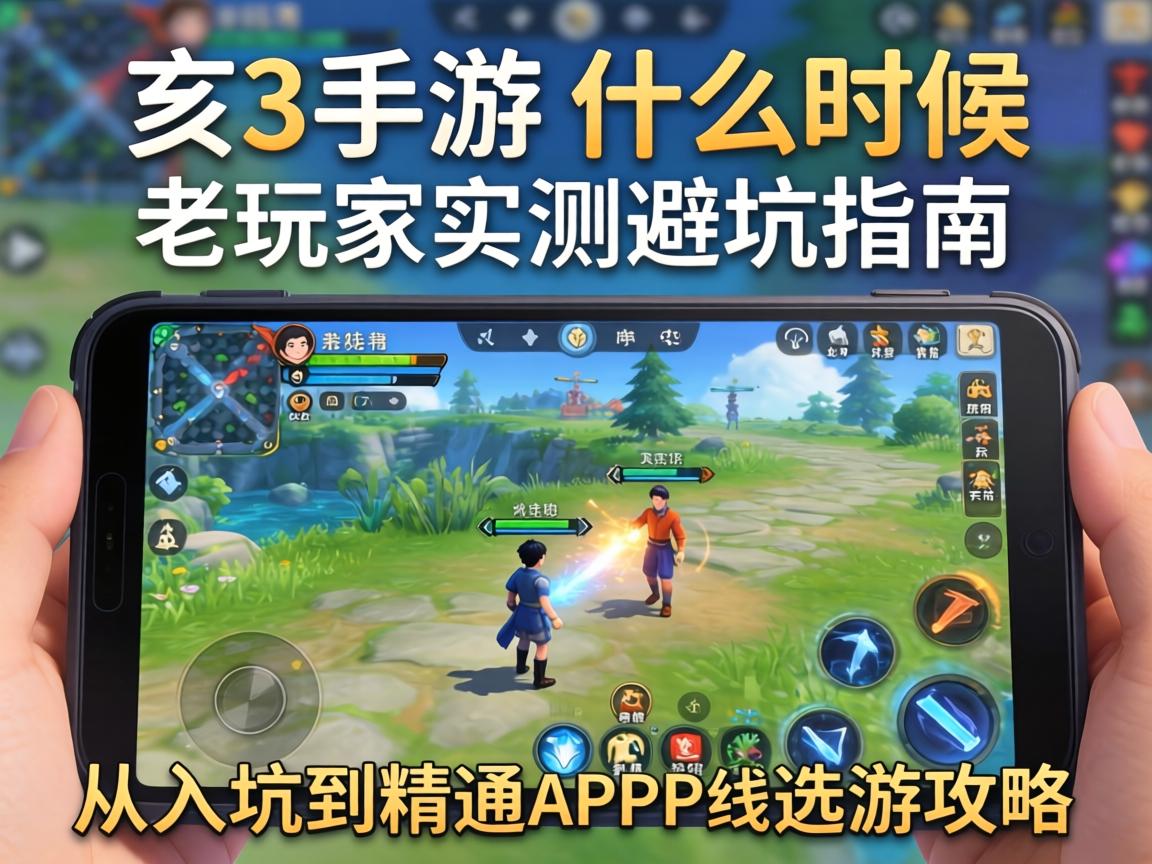 3D手游是指什么时候?老玩家实测避坑指南,从入坑到精通的选游攻略 从入坑到精通的选游攻略