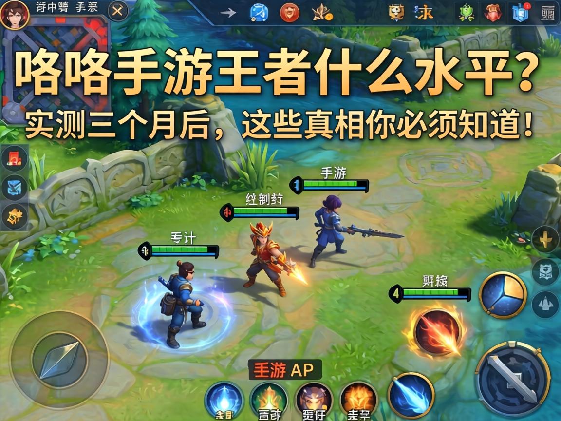 咯咯手游王者什么水平