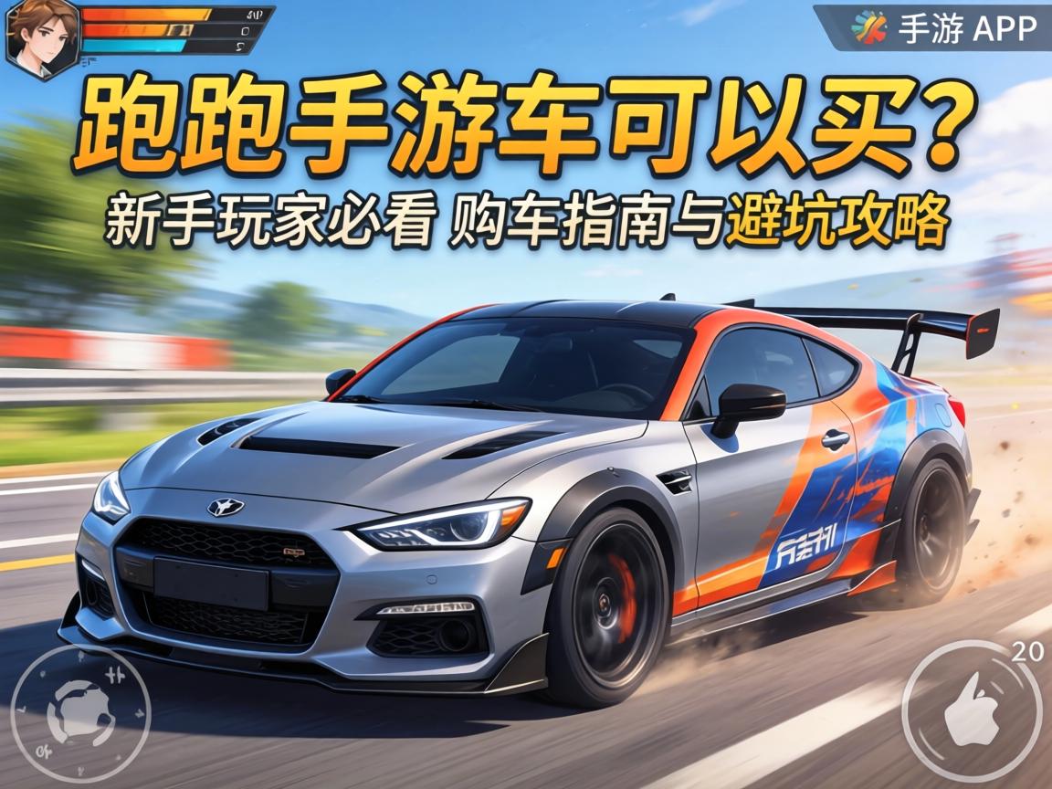 跑跑手游车可以买吗?新手玩家必看的购车指南与避坑攻略 新手玩家必看的购车指南与避坑攻略