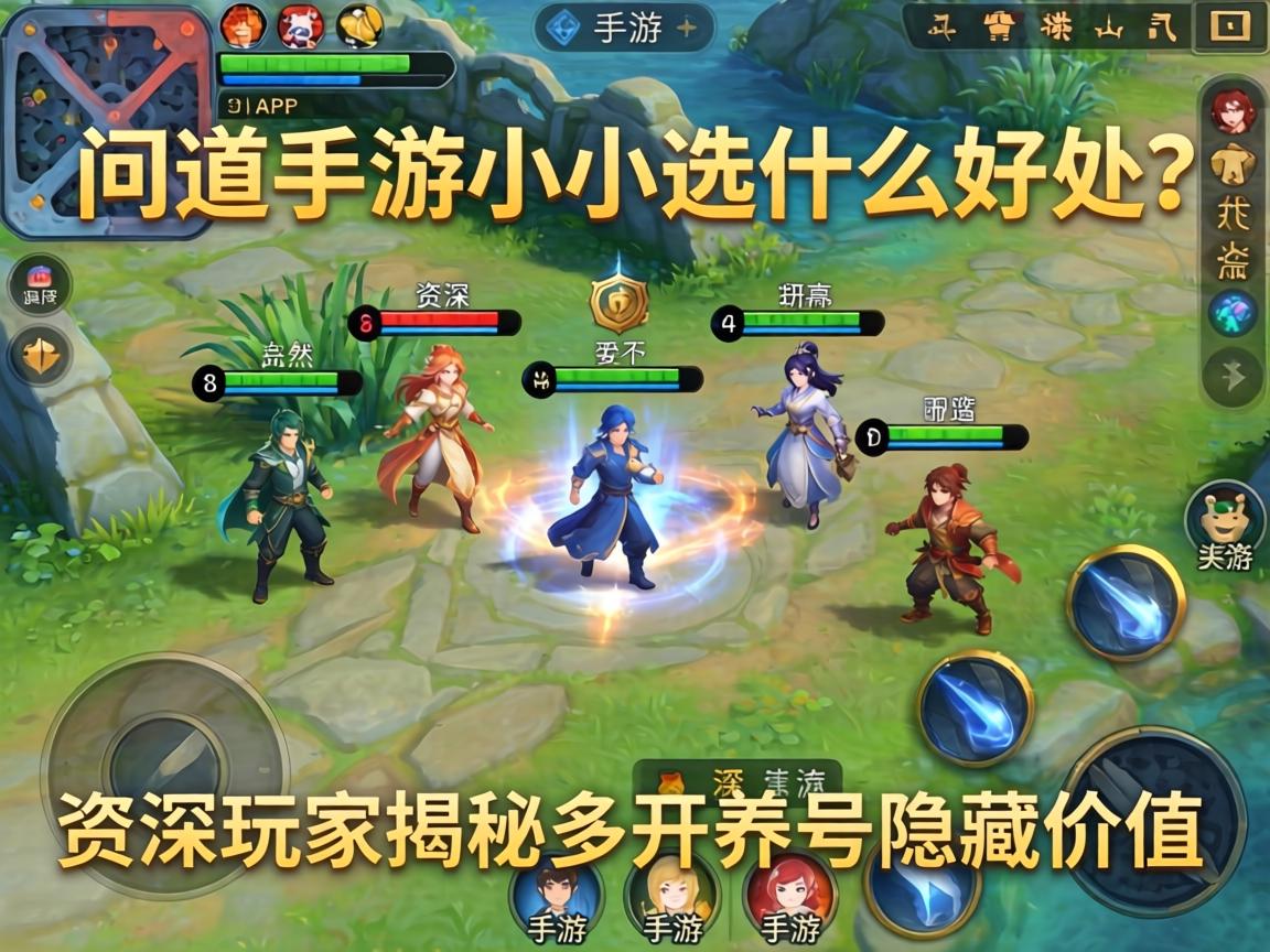 问道手游小号选什么好处?资深玩家揭秘多开养号的隐藏价值 资深玩家揭秘多开养号的隐藏价值
