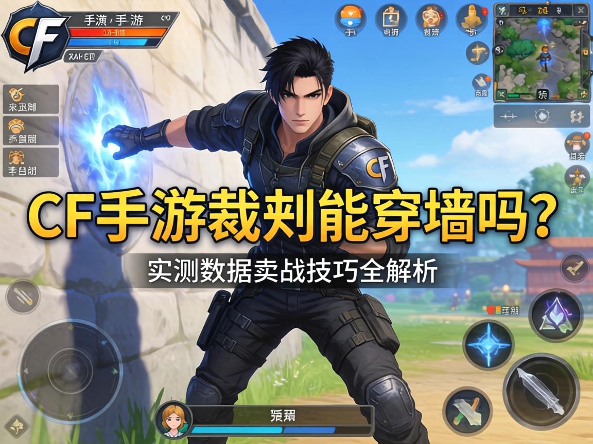 CF手游裁决能穿墙吗?实测数据与实战技巧全解析 实测数据与实战技巧全解析