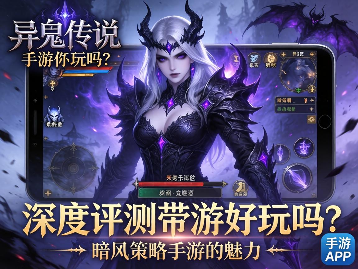 深度评测带你揭秘这款暗黑风策略手游的魅力
