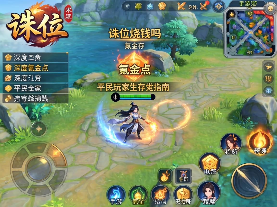 深度解析氪金点与平民玩家生存指南