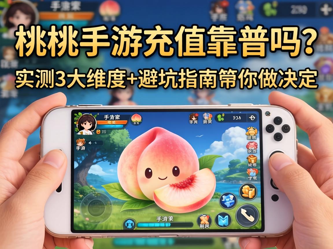 桃子手游充值靠谱吗
