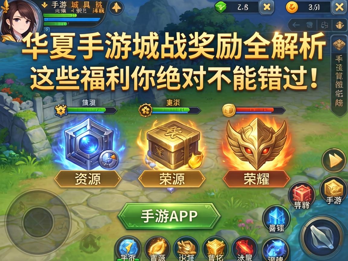 华夏手游城战奖励全解析