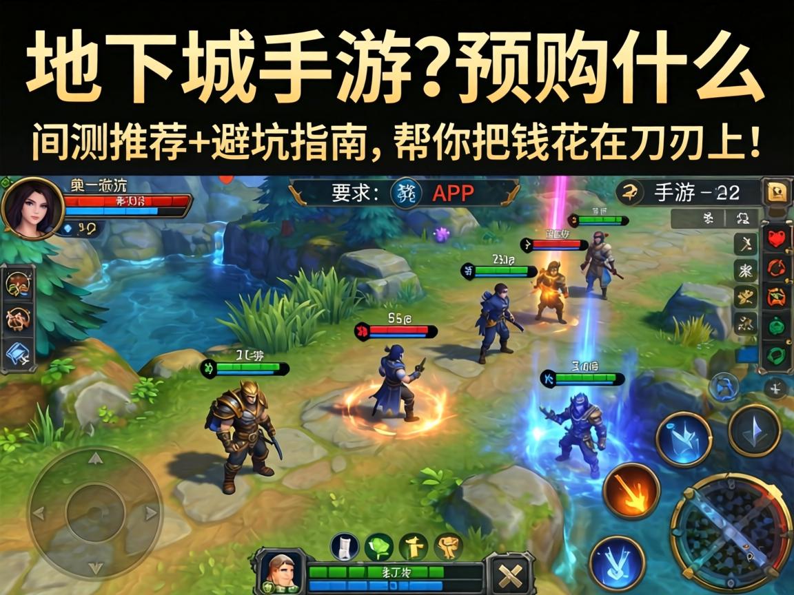 地下城手游预购什么?实测推荐+避坑指南,帮你把钱花在刀刃上! 地下城手游预购什么