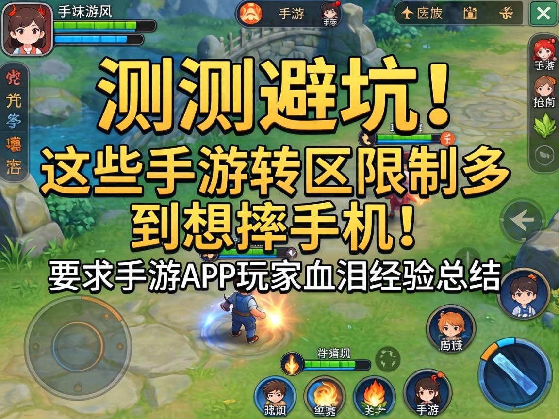 这些手游转区限制多到想摔手机