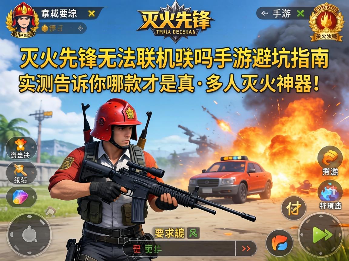 灭火先锋无法联机吗手游避坑指南