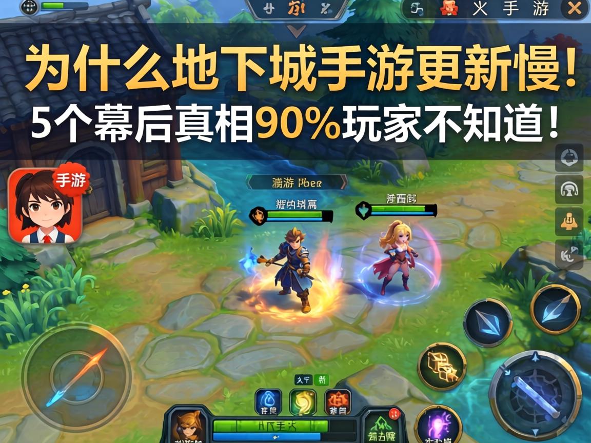 为什么地下城手游更新慢