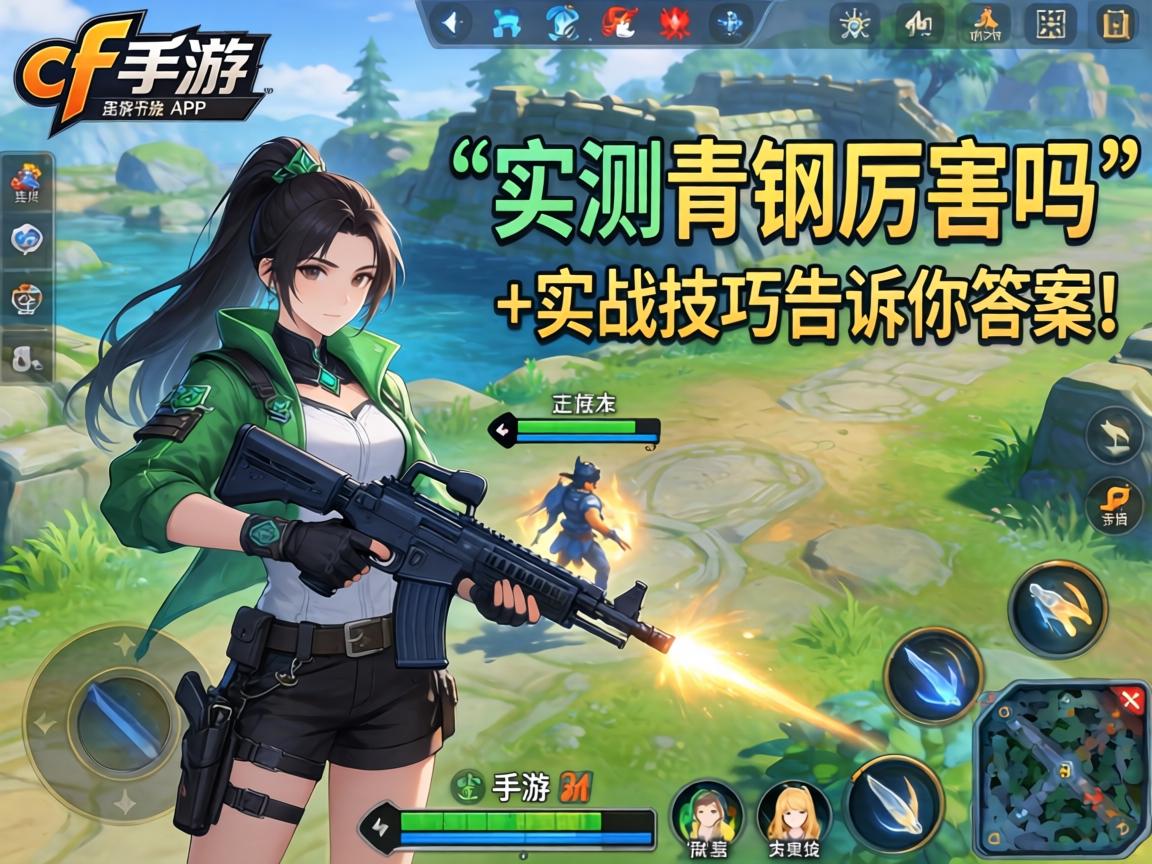 cf手游青钢厉害吗