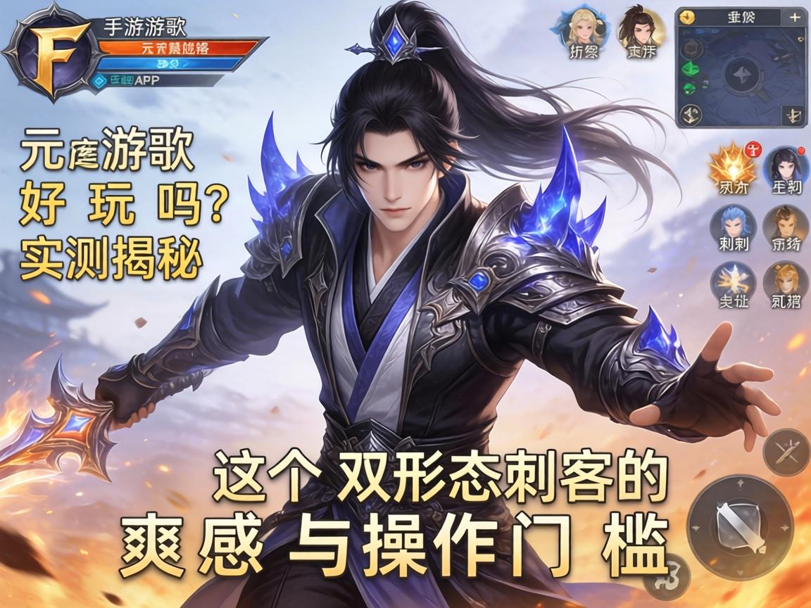 实测揭秘这个双形态刺客的爽感与操作门槛