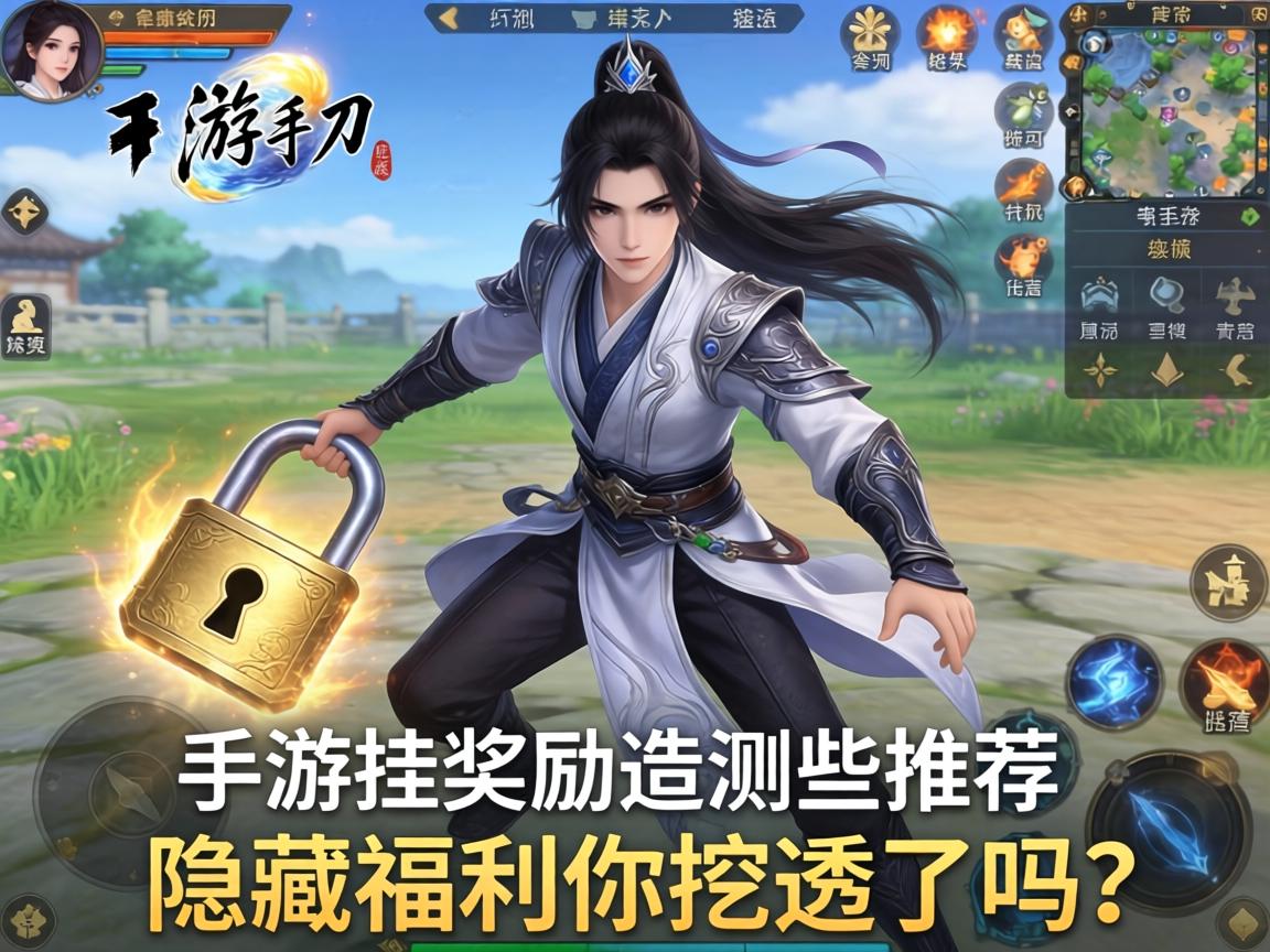 天刀手游挂锁奖励实测推荐
