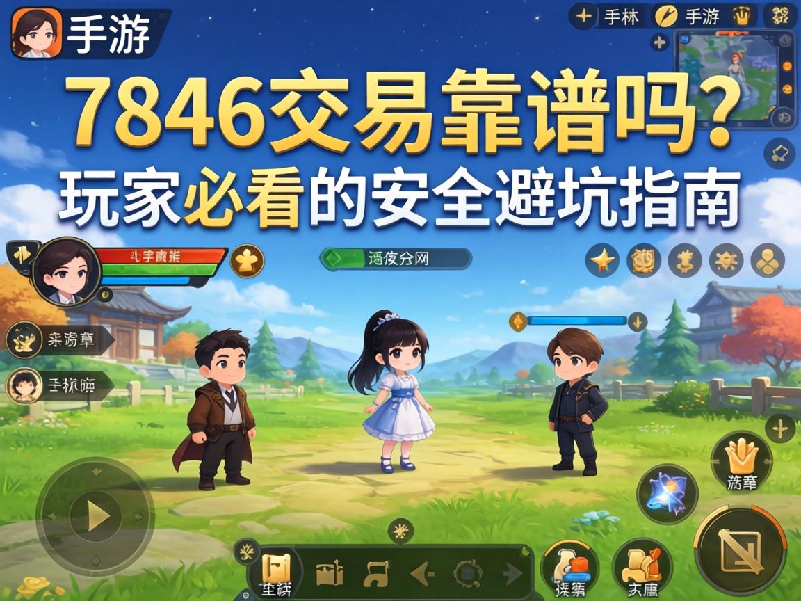 手游7846交易靠谱吗