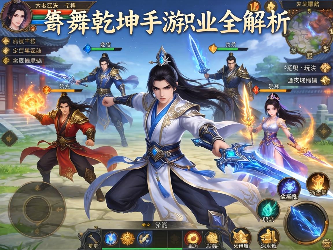 剑舞乾坤手游职业全解析,六大职业定位与玩法深度揭秘 六大职业定位与玩法深度揭秘