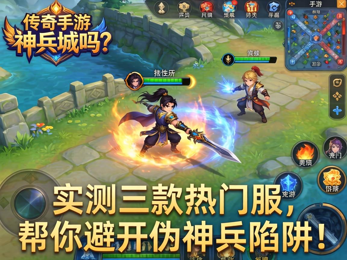 传奇手游有神兵城吗?实测三款热门服,帮你避开伪神兵陷阱! 传奇手游有神兵城吗