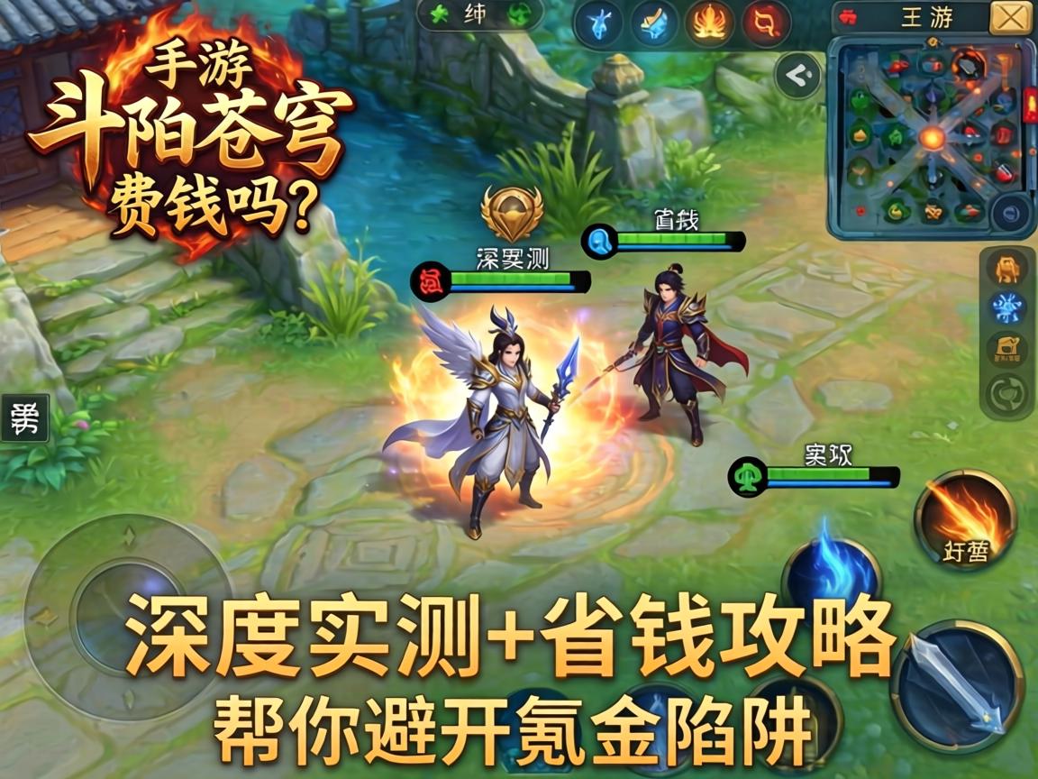 手游斗破苍穹费钱吗