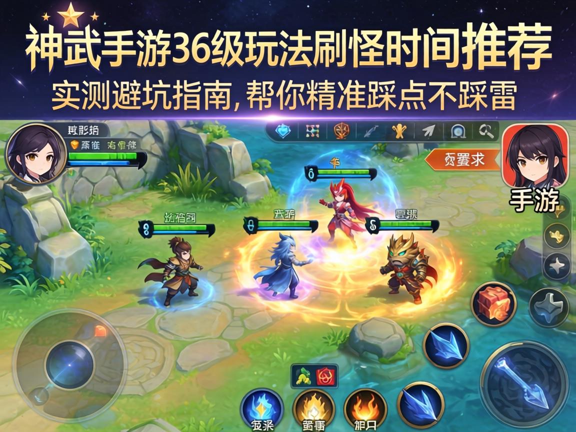 神武手游36级玩法刷怪时间推荐