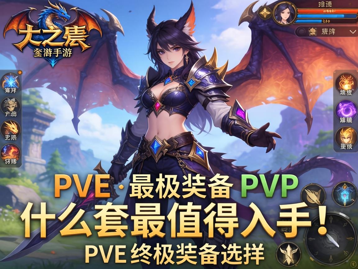 从PVE到PVP的终极装备选择指南