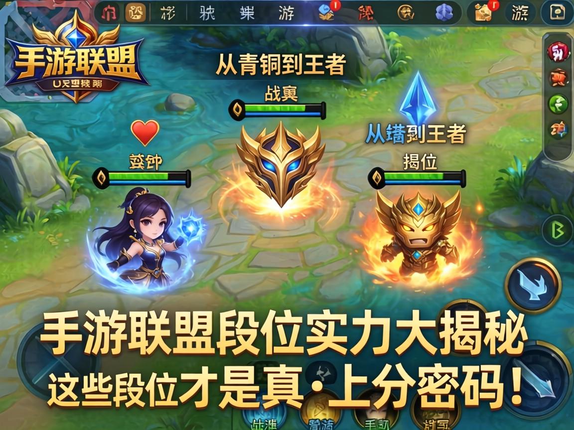 手游联盟段位实力大揭秘