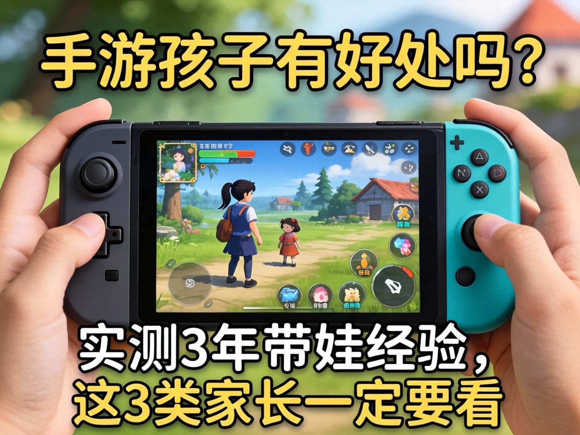 手游对孩子有好处吗?实测3年带娃经验,这3类家长一定要看 手游对孩子有好处吗