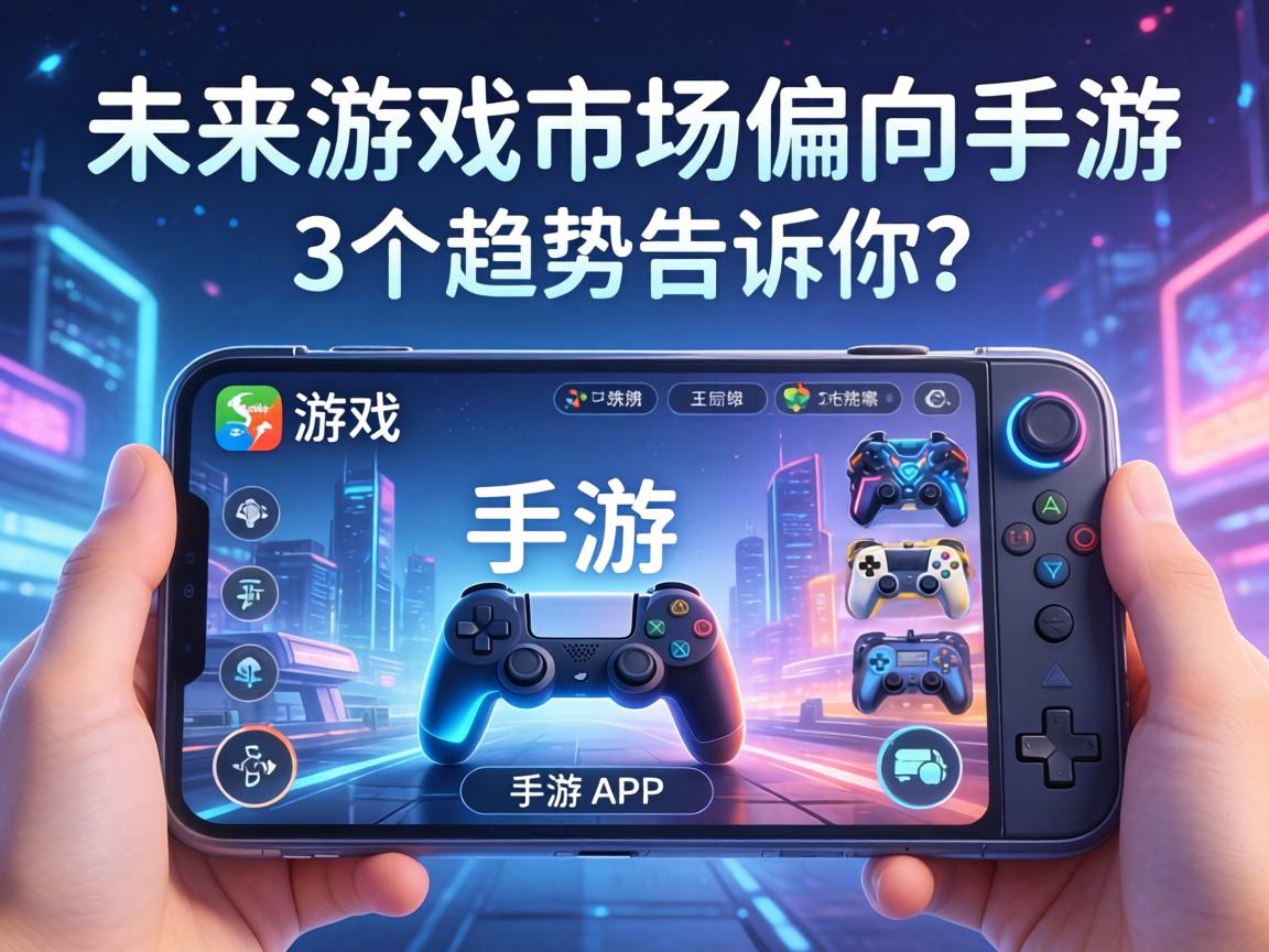 未来游戏市场偏向手游吗?这3个趋势告诉你答案 未来游戏市场偏向手游吗