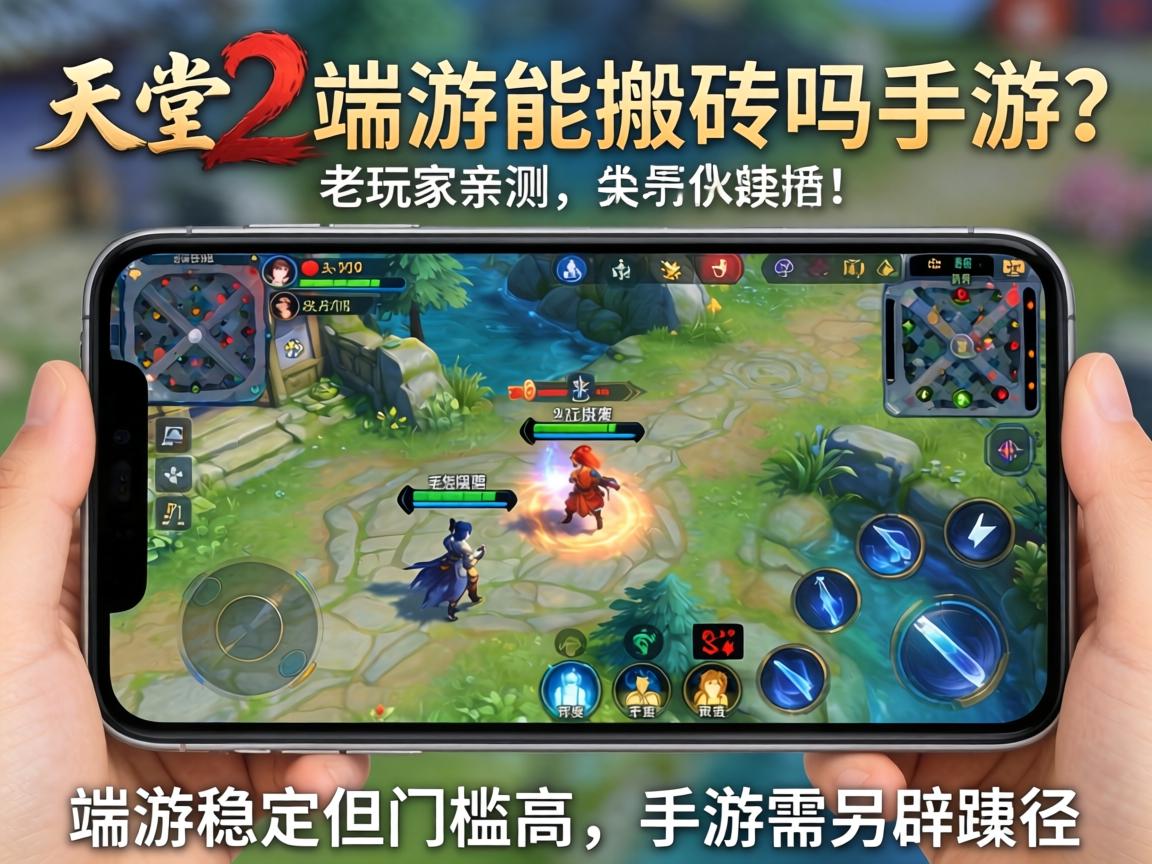 天堂2端游能搬砖吗手游?老玩家亲测,端游稳定但门槛高,手游需另辟蹊径 天堂2端游能搬砖吗手游
