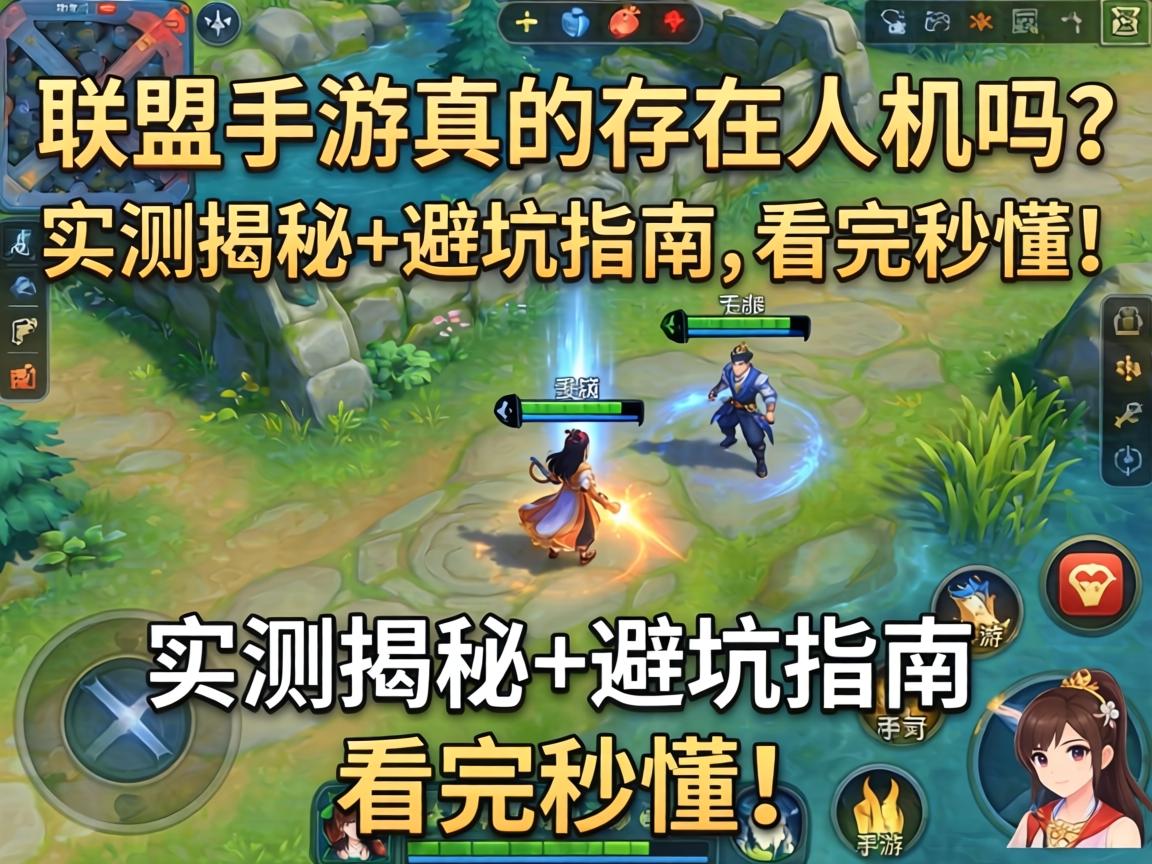 联盟手游真的存在人机吗