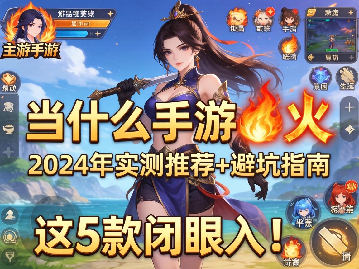 当前什么手游比较火?2024年实测推荐+避坑指南,这5款闭眼入! 当前什么手游比较火