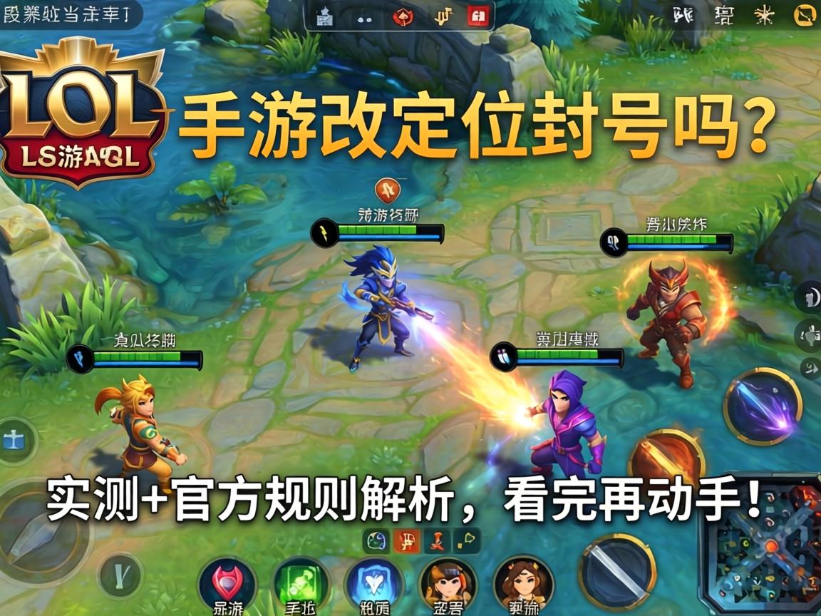 LOL手游改定位封号吗