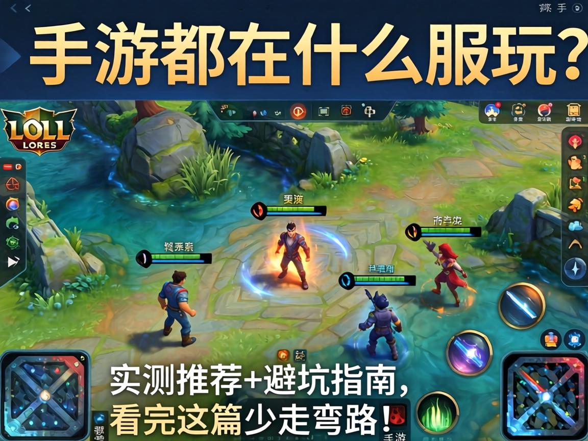 LOL手游都在什么服玩