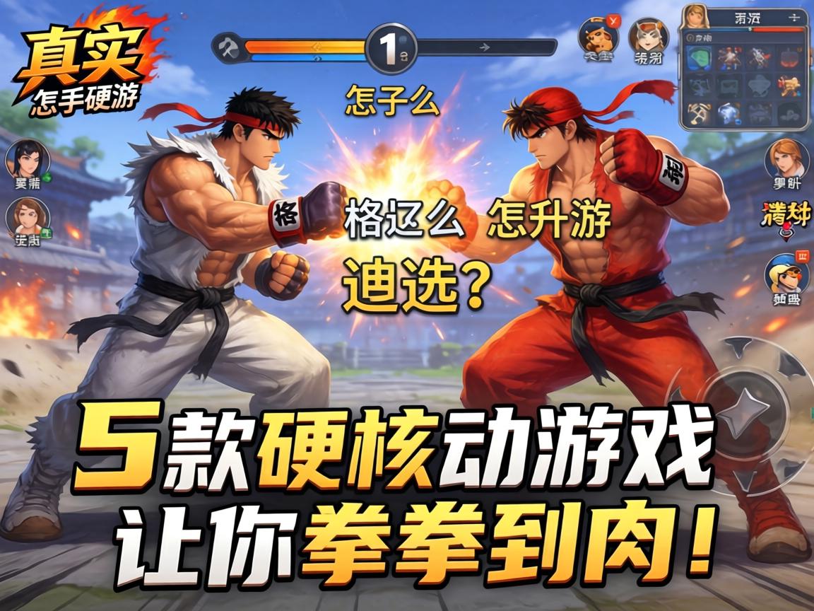 这5款硬核动作游戏让你拳拳到肉
