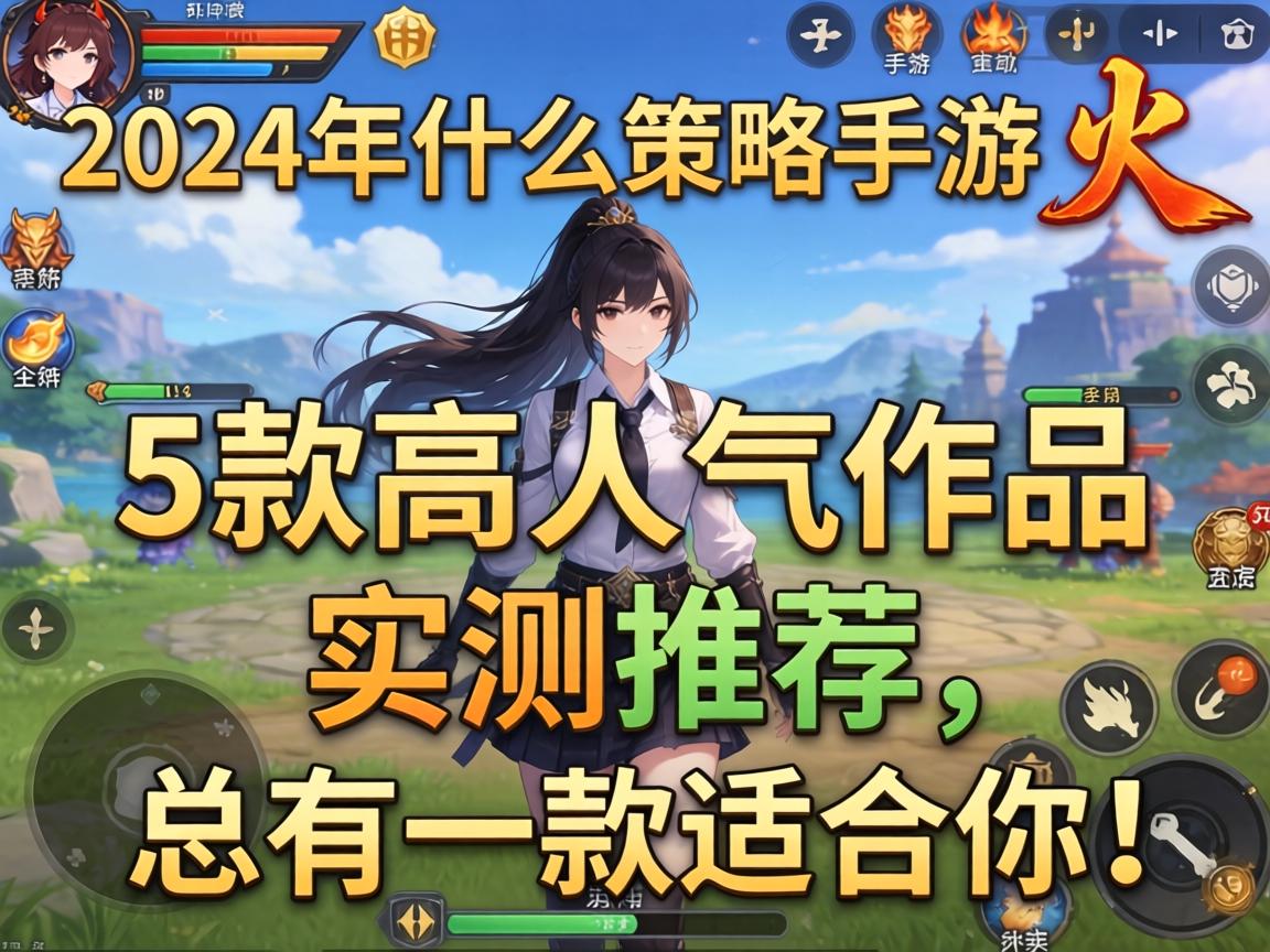 2024年什么策略手游比较火