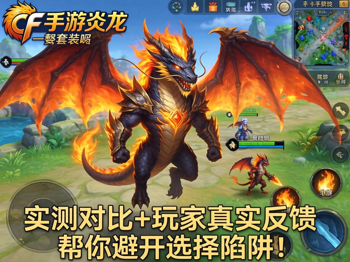 CF手游炎龙是套装吗