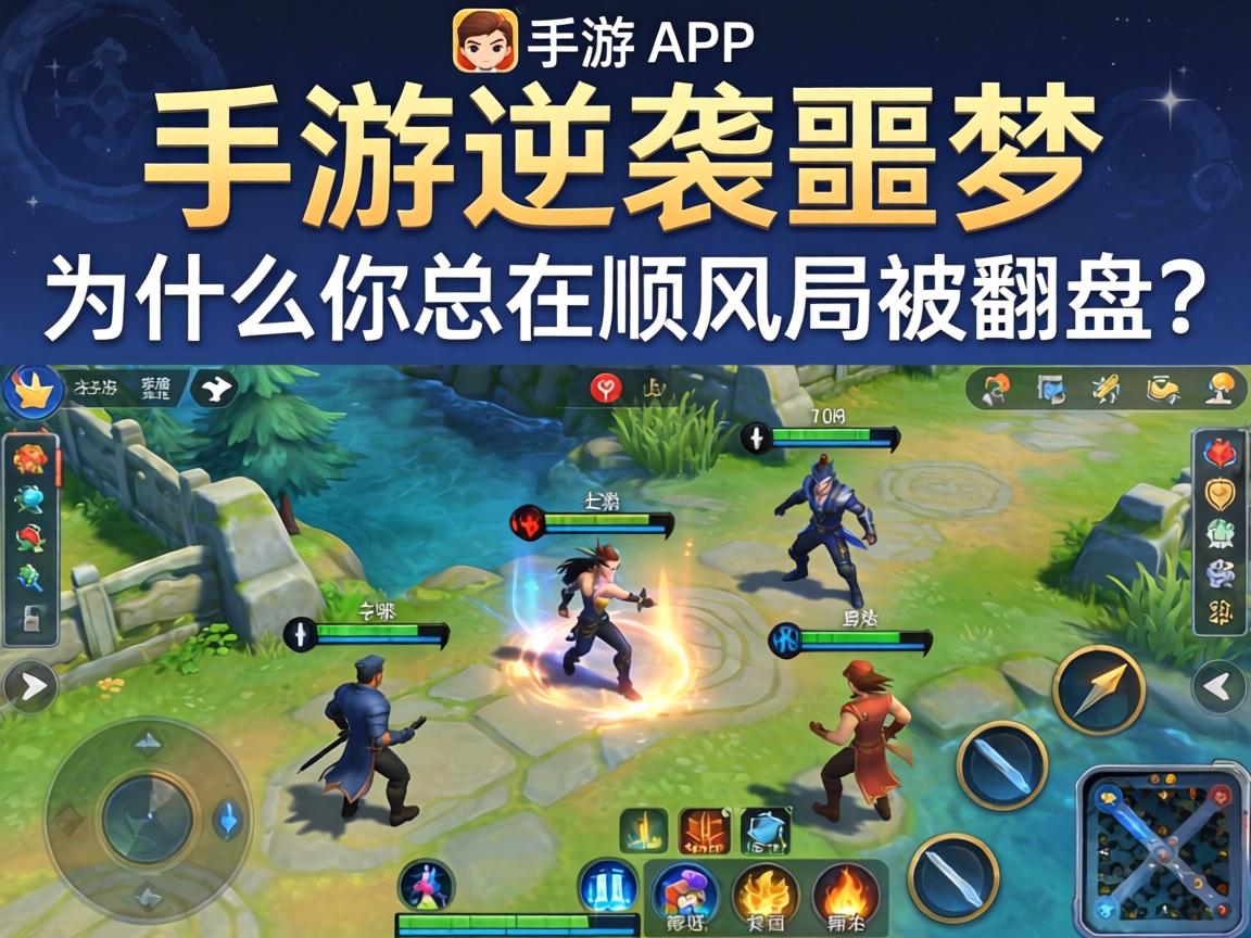 手游逆袭噩梦，为什么你总在顺风局被翻盘？