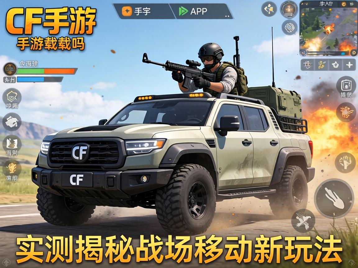 实测揭秘战场移动新玩法