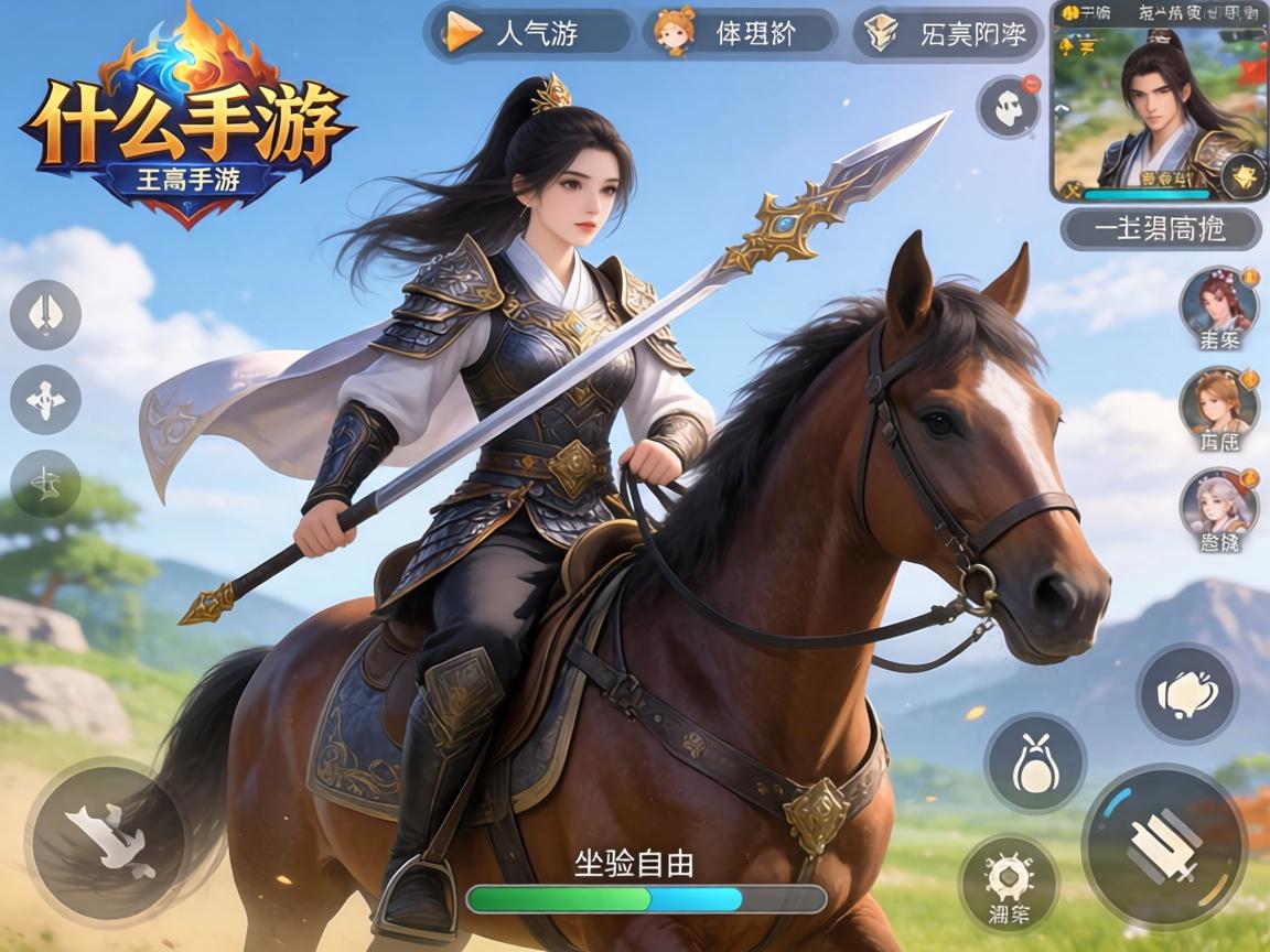 这5款高人气游戏带你体验坐骑自由