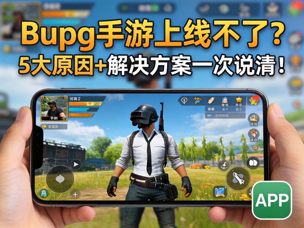 bupg手游上线不了