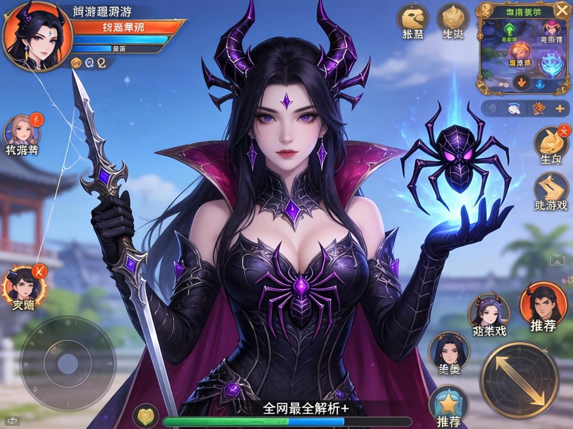 蜘蛛女王的手游叫什么