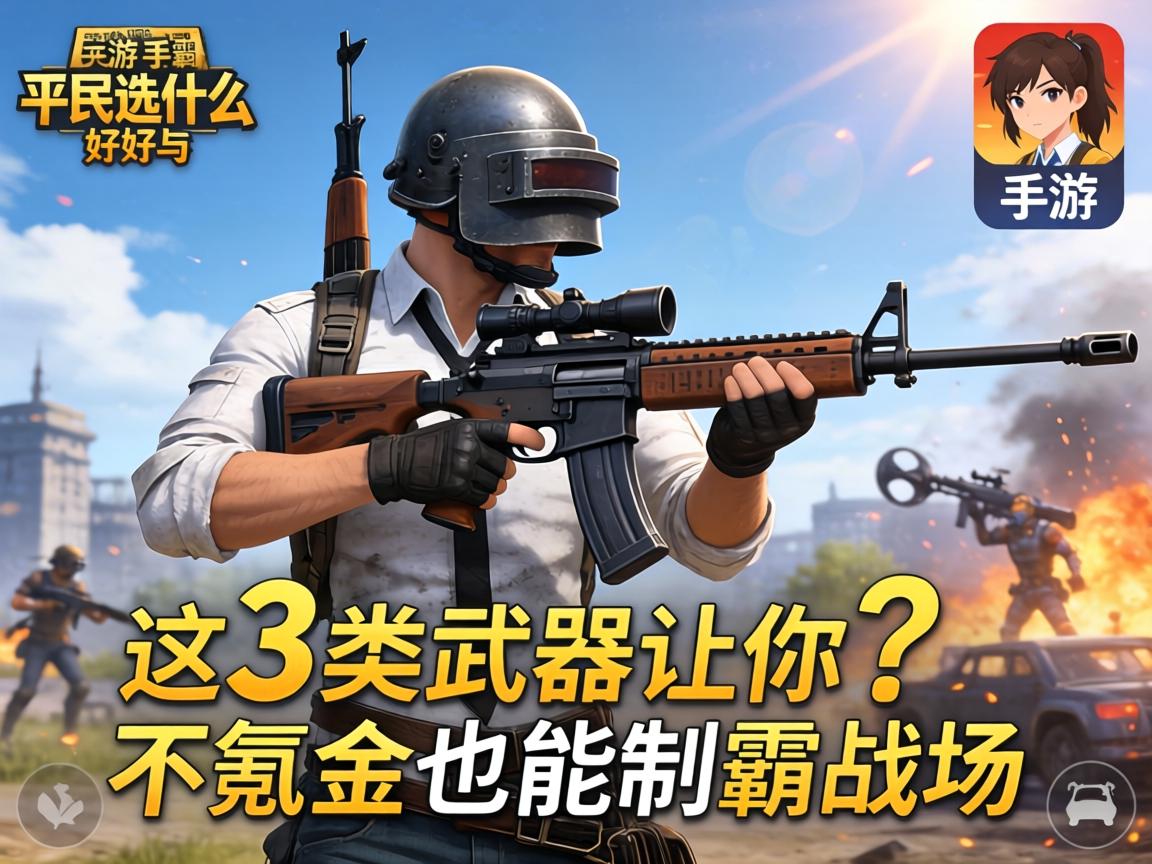手游平民选什么武器好用?这3类武器让你不氪金也能制霸战场 这3类武器让你不氪金也能制霸战场