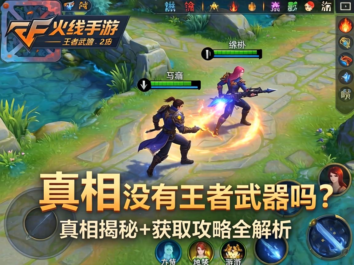 火线手游没有王者武器吗?真相揭秘+获取攻略全解析 火线手游没有王者武器吗
