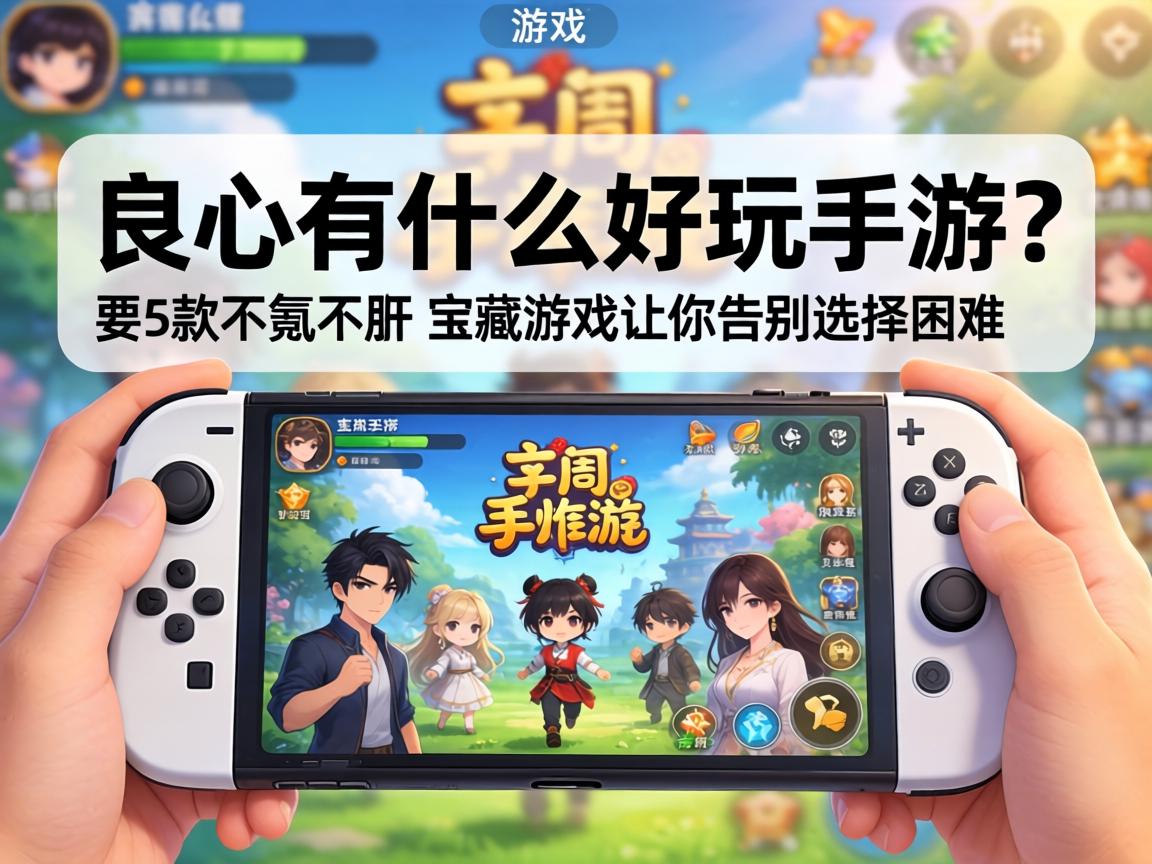 这5款不氪不肝的宝藏游戏让你告别选择困难