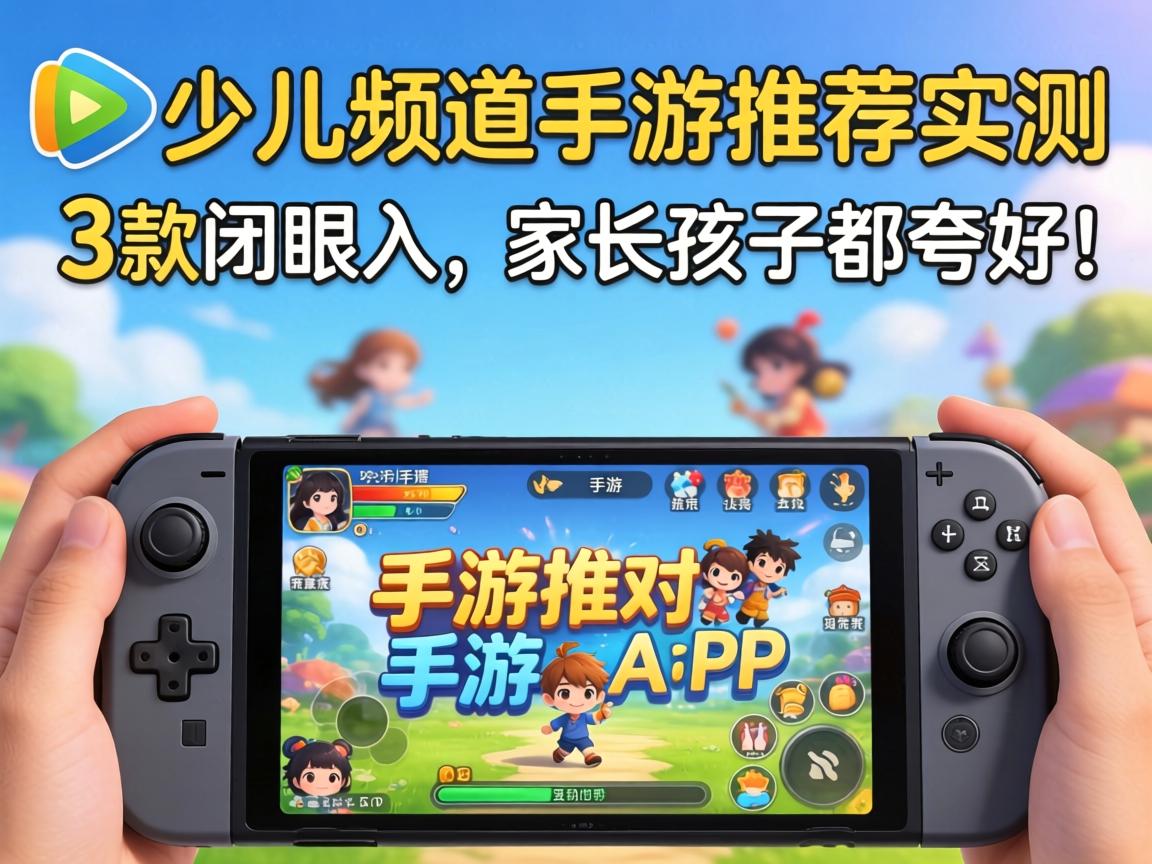 少儿频道的手游推荐实测